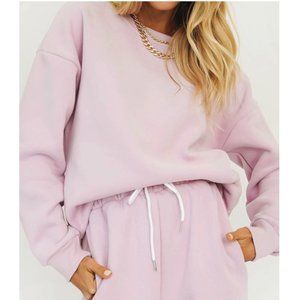 Morrisday The Label Lilac Beverly Hills Sweater